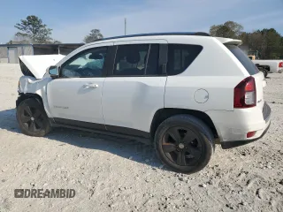 2015 Jeep Compass High Altitude Edition with VIN 1C4NJDEB0FD436451, listed as a Copart auction lot 45727495 with 0 mi miles and Non Repairable. Bid and sale history available at carsss.com. Image 2.