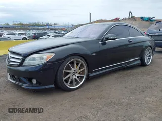 2007 Mercedes-Benz CL-Class 5.5L V8 with VIN WDDEJ71X97A002508, listed as a IAAI auction lot 42073932 with 121,008 mi miles. Bid and sale history available at carsss.com. Image 20.
