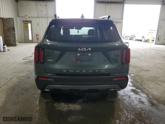 2022 Kia Sorento X-Line S with VIN 5XYRLDLC2NG086554, listed as a Copart auction lot 51498185 with 0 mi miles and Salvage Title. Bid and sale history available at carsss.com. Image 6.
