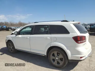 2017 Dodge Journey Crossroad Plus with VIN 3C4PDDGG0HT513681, listed as a Copart auction lot 50702115 with 131,448 mi miles and Salvage title. Bid and sale history available at DreamBid. Image 2.