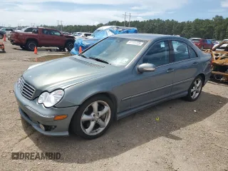2006 Mercedes-Benz C 230 Sport with VIN WDBRF52HX6A836468, listed as a Copart auction lot 64101725 with 175,921 mi miles and Salvage title. Bid and sale history available at DreamBid. Image 1.