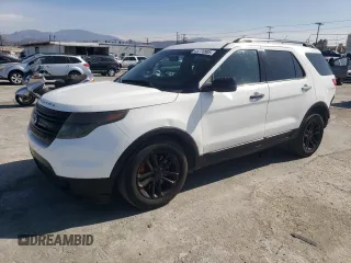 2015 Ford Utility Police Interceptor with VIN 1FM5K8AR7FGB75496, listed as a Copart auction lot 45770905 with 59,846 mi miles and Clean Title. Bid and sale history available at carsss.com. Image 1.