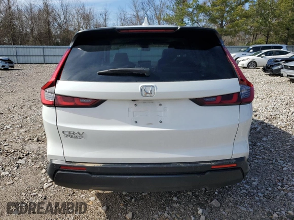 2024 Honda CR-V EX-L with VIN 2HKRS3H75RH335002, listed as a Copart auction lot 43142945 with 11,591 mi miles and Salvage Title. Bid and sale history available at DreamBid. Image 6.