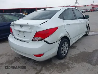 2015 Hyundai Accent GLS with VIN KMHCT4AE3FU861627, listed as a IAAI auction lot 42064547 with 140,622 mi miles and . Bid and sale history available at carsss.com. Image 4.