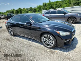 2015 Infiniti Q50 Premium z VIN JN1BV7AR7FM392527, wystawiony jako Copart lot #60489105 z przebiegiem 189 759 mil mil oraz Szkoda całkowita • Salvage title. Historia ofert i sprzedaży dostępna na DreamBid. Obrazek 4.