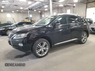 2015 Lexus RX 350 with VIN 2T2BK1BA2FC341618, listed as a Copart auction lot 57609935 with 100,014 mi miles and Salvage title. Bid and sale history available at DreamBid. Image 1.