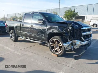 2016 Chevrolet Silverado 1500 LT with VIN 1GCVKREC5GZ120048, listed as a IAAI auction lot 41848543 with 68,570 mi miles. Bid and sale history available at carsss.com. Image 1.