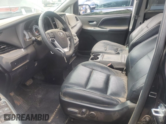 2018 Toyota Sienna SE with VIN 5TDXZ3DC8JS927529, listed as a Copart auction lot 51646955 with 94,757 mi miles and Salvage title. Bid and sale history available at DreamBid. Image 7.