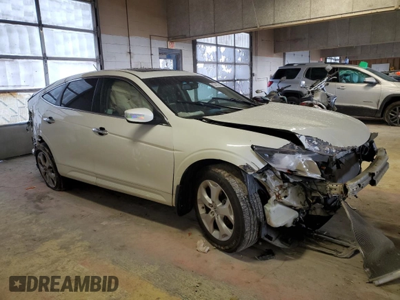 2010 Honda Crosstour EX-L with VIN 5J6TF2H5XAL000153, listed as a Copart auction lot 87407244 with Not Provided miles and Clean Title. Bid and sale history available at carsss.com. Image 4.