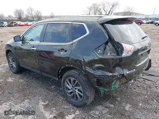 2016 Nissan Rogue SV with VIN 5N1AT2MV0GC856643, listed as a IAAI auction lot 41887299 with 174,382 mi miles. Bid and sale history available at carsss.com. Image 3.