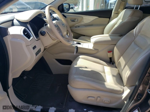 2016 Nissan Murano S with VIN 5N1AZ2MG6GN140205, listed as a Copart auction lot 48783545 with 117,499 mi miles and Salvage Title. Bid and sale history available at carsss.com. Image 7.