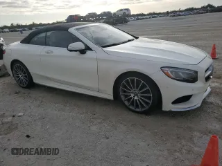 2017 Mercedes-Benz S 550 with VIN WDDXK8CB4HA030389, listed as a Copart auction lot 81334834 with 72,439 mi miles and Non Repairable. Bid and sale history available at DreamBid. Image 4.