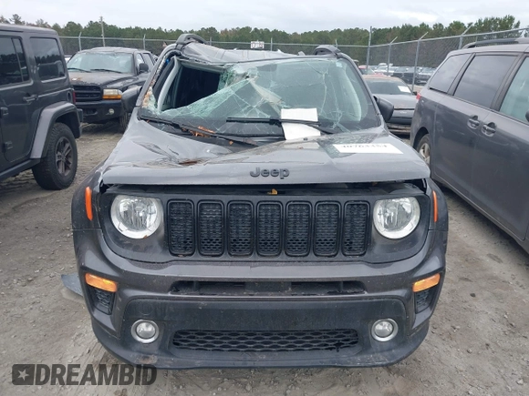 2020 Jeep Renegade Latitude with VIN ZACNJABB8LPL84242, listed as a IAAI auction lot 40763354 with 72,149 mi miles and . Bid and sale history available at DreamBid. Image 12.