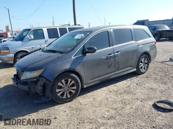 2015 Honda Odyssey EX-L z VIN 5FNRL5H64FB081051, wystawiony jako IAAI lot #42006508 z przebiegiem 154 923 mil mil oraz . Historia ofert i sprzedaży dostępna na DreamBid. Obrazek 17.