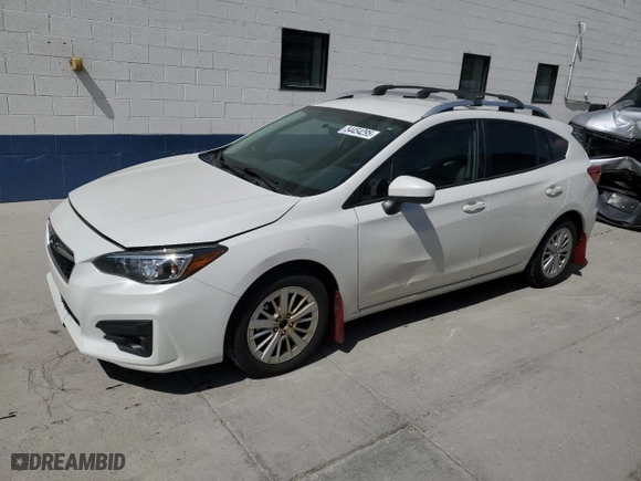 2017 Subaru Impreza Premium with VIN 4S3GTAB61H3735772, listed as a Copart auction lot 54454295 with 155,603 mi miles and Clean Title. Bid and sale history available at carsss.com. Image 1.
