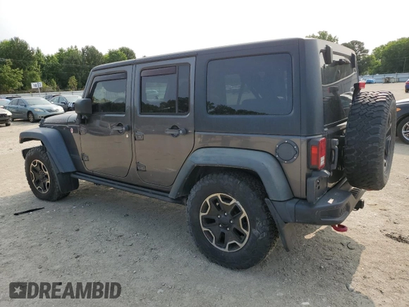 2016 Jeep Wrangler Unlimited Rubicon с VIN 1C4BJWFG1GL183933, выставлен на аукционе Copart как лот 58502105 с пробегом 110 764 миль миль и Списание • Salvage title. История ставок и продаж доступна на DreamBid. Изображение 2.