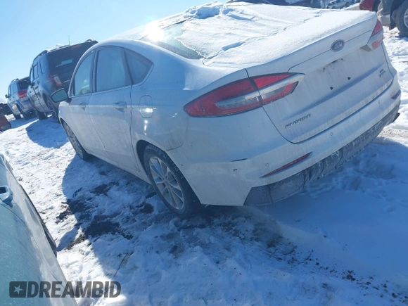 2020 Ford Fusion SE with VIN 3FA6P0HD3LR146853, listed as a IAAI auction lot 41618626 with 54,265 mi miles and . Bid and sale history available at DreamBid. Image 3.