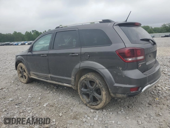 2018 Dodge Journey Crossroad z VIN 3C4PDDGG6JT387266, wystawiony jako Copart lot #58721795 z przebiegiem 122 002 mil mil oraz Szkoda całkowita • Salvage title. Historia ofert i sprzedaży dostępna na DreamBid. Obrazek 2.