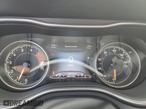 2020 Jeep Cherokee Limited with VIN 1C4PJMDXXLD616411, listed as a Copart auction lot 55453845 with 14,510 mi miles and Salvage title. Bid and sale history available at DreamBid. Image 9.
