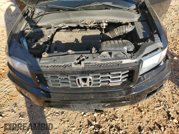 2013 Honda Ridgeline Sport with VIN 5FPYK1F78DB013052, listed as a Copart auction lot 80238594 with 177,322 mi miles and Salvage Title. Bid and sale history available at carsss.com. Image 12.