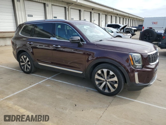 2022 Kia Telluride S with VIN 5XYP6DHC8NG198573, listed as a Copart auction lot 66710595 with 62,369 mi miles and Clean title. Bid and sale history available at DreamBid. Image 4.