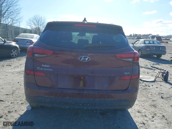 2020 Hyundai Tucson Value with VIN KM8J3CA42LU149811, listed as a IAAI auction lot 41642255 with 60,936 mi miles. Bid and sale history available at carsss.com. Image 15.