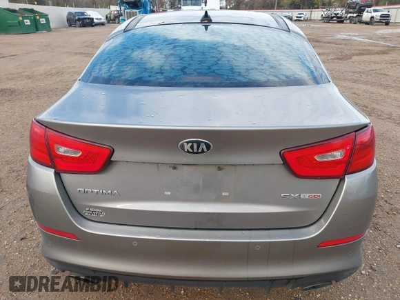 2015 Kia Optima SX Turbo with VIN 5XXGR4A6XFG395441, listed as a IAAI auction lot 41460842 with 140,958 mi miles. Bid and sale history available at carsss.com. Image 16.