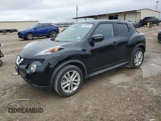 2016 Nissan Juke S with VIN JN8AF5MV8GT659902, listed as a Copart auction lot 43034745 with 47,118 mi miles and Clean Title. Bid and sale history available at carsss.com. Image 1.