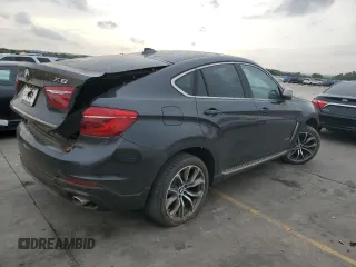 2016 BMW X6 xDrive35i with VIN 5UXKU2C5XG0N79832, listed as a Copart auction lot 68052423 with 0 mi miles. Bid and sale history available at carsss.com. Image 3.