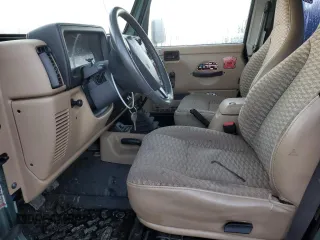 2000 Jeep Wrangler Sport with VIN 1J4FA49S1YP748529, listed as a Copart auction lot 77041924 with 154,949 mi miles and Salvage Title. Bid and sale history available at carsss.com. Image 7.