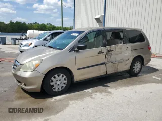 2007 Honda Odyssey LX with VIN 5FNRL38287B119948, listed as a Copart auction lot 49212305 with 154,674 mi miles and Non Repairable. Bid and sale history available at carsss.com. Image 1.