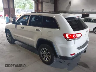 2014 Jeep Grand Cherokee Limited with VIN 1C4RJFBG6EC545840, listed as a IAAI auction lot 40142948 with 167,353 mi miles. Bid and sale history available at carsss.com. Image 3.