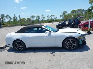 2018 Ford Mustang EcoBoost Premium with VIN 1FATP8UHXJ5138839, listed as a IAAI auction lot 42139484 with 83,449 mi miles and . Bid and sale history available at DreamBid. Image 13.