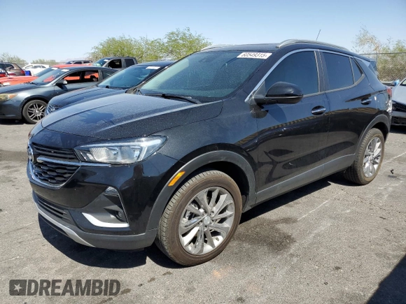 2020 Buick Encore GX Select with VIN KL4MMDSLXLB070029, listed as a Copart auction lot 60549315 with 44,168 mi miles and Salvage title. Bid and sale history available at DreamBid. Image 1.