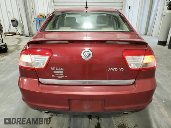 2007 Mercury Milan Premier z VIN 3MEHM02147R637477, wystawiony jako Copart lot #83081434 z przebiegiem 105 531 mil mil oraz Szkoda całkowita • Salvage title. Historia ofert i sprzedaży dostępna na DreamBid. Obrazek 6.