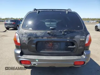 2004 Hyundai Santa Fe GLS with VIN KM8SC13E54U700457, listed as a Copart auction lot 53755855 with 101,565 mi miles and Clean Title. Bid and sale history available at DreamBid. Image 6.