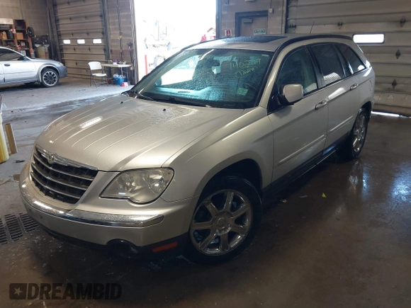 2007 Chrysler Pacifica Touring with VIN 2A8GM68XX7R140279, listed as a IAAI auction lot 41842527 with 135,721 mi miles. Bid and sale history available at carsss.com. Image 2.