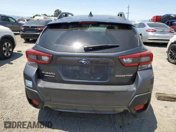 2021 Subaru Crosstrek Premium with VIN JF2GTAEC8MH256054, listed as a Copart auction lot 59810905 with 48,773 mi miles and Salvage title. Bid and sale history available at DreamBid. Image 6.