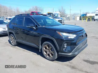 2023 Toyota RAV4 Hybrid XLE with VIN 2T3UWRFV6PW184454, listed as a IAAI auction lot 41903018 with 24,632 mi miles. Bid and sale history available at carsss.com. Image 1.
