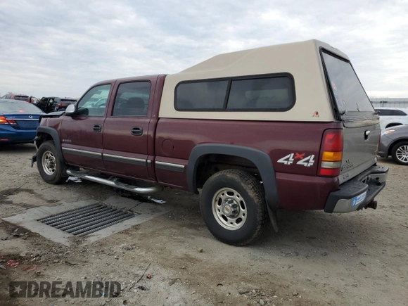 2001 Chevrolet Silverado 1500HD LS with VIN 1GCGK13U01F199076, listed as a Copart auction lot 50653645 with 256,011 mi miles and Clean Title. Bid and sale history available at DreamBid. Image 2.