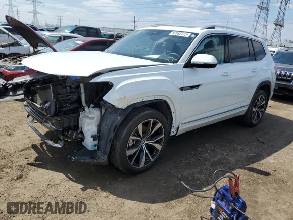 2024 Volkswagen Atlas SEL Premium R-Line z VIN 1V2FR2CA5RC541216, wystawiony jako Copart lot #52562725 z przebiegiem 14 709 mil mil oraz Szkoda całkowita • Salvage title. Historia ofert i sprzedaży dostępna na DreamBid. Obrazek 1.