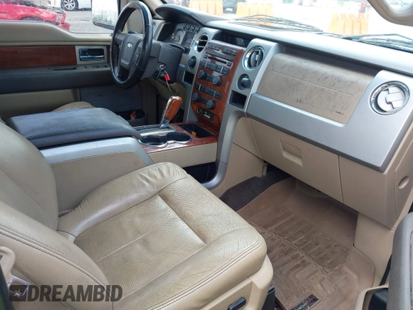 2009 Ford F-150 XL with VIN 1FTPW14V39FA67906, listed as a IAAI auction lot 42010990 with 203,752 mi miles. Bid and sale history available at carsss.com. Image 5.