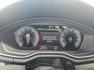 2023 Audi A5 Sportback Premium Plus with VIN WAUCBCF58PA041599, listed as a Copart auction lot 47951465 with 11,982 mi miles and Salvage Title. Bid and sale history available at carsss.com. Image 9.
