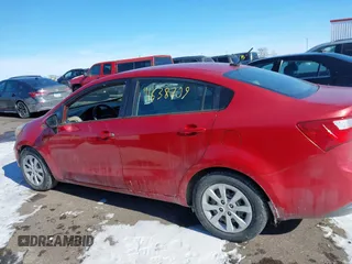 2014 Kia Rio LX with VIN KNADM4A3XE6408514, listed as a IAAI auction lot 41638709 with 97,231 mi miles. Bid and sale history available at carsss.com. Image 14.