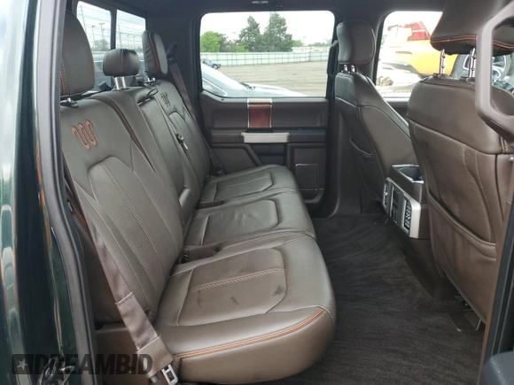 2015 Ford F-150 XLT with VIN 1FTEW1EGXFFC82332, listed as a Copart auction lot 55688605 with 127,679 mi miles and Salvage Title. Bid and sale history available at carsss.com. Image 10.