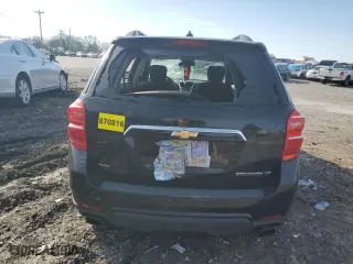 2016 Chevrolet Equinox LT with VIN 2GNFLFE33G6275474, listed as a Copart auction lot 87356064 with 161,039 mi miles and Salvage Title. Bid and sale history available at carsss.com. Image 6.