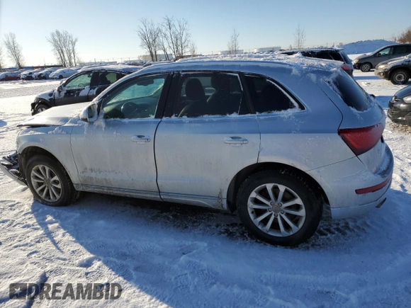 2014 Audi Q5 with VIN WA1LGCFP8EA111969, listed as a Copart auction lot 42185205 with 103,199 mi miles and Salvage title. Bid and sale history available at DreamBid. Image 2.
