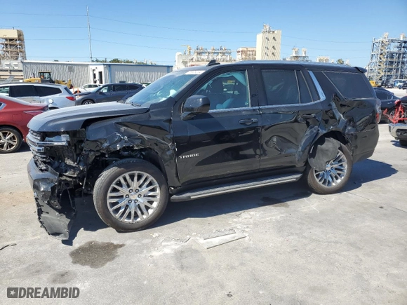 2024 Chevrolet Tahoe LT with VIN 1GNSCNKD0RR175992, listed as a Copart auction lot 75523204 with 8,155 mi miles and Salvage Title. Bid and sale history available at carsss.com. Image 1.