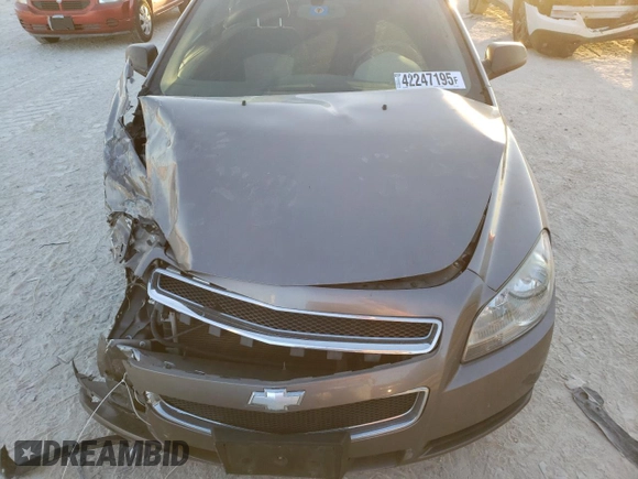 2012 Chevrolet Malibu 1LS with VIN 1G1ZB5E07CF106088, listed as a Copart auction lot 42247195 with 205,858 mi miles and Salvage Title. Bid and sale history available at DreamBid. Image 11.