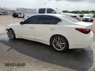 2019 Infiniti Q50 Luxe with VIN JN1EV7AR8KM559128, listed as a Copart auction lot 54709145 with Not Provided miles and Clean Title. Bid and sale history available at carsss.com. Image 2.